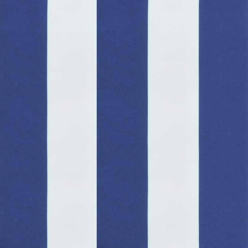 Palettenkissen Blau Weiß Gestreift 60x61,5x10 cm Oxford-Gewebe
