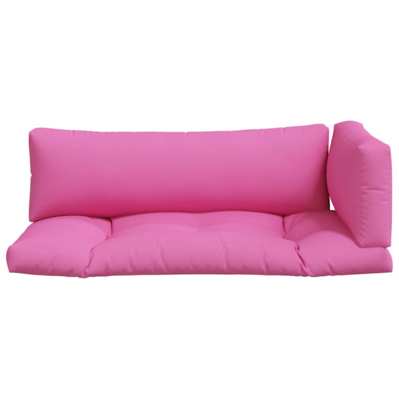 Palettenkissen 3 Stk. Rosa Oxford-Gewebe