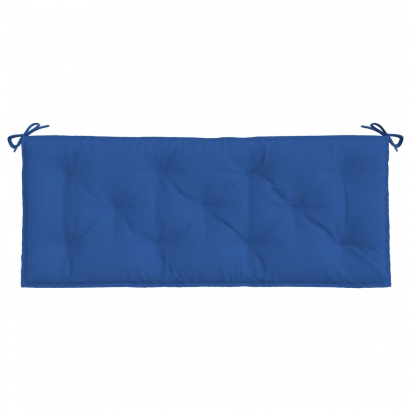 Gartenbank-Auflage Blau 120x50x7 cm Oxford-Gewebe