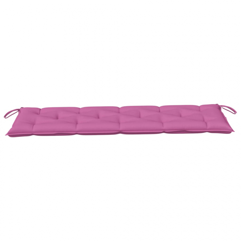 Gartenbank-Auflage Rosa 150x50x7 cm Oxford-Gewebe