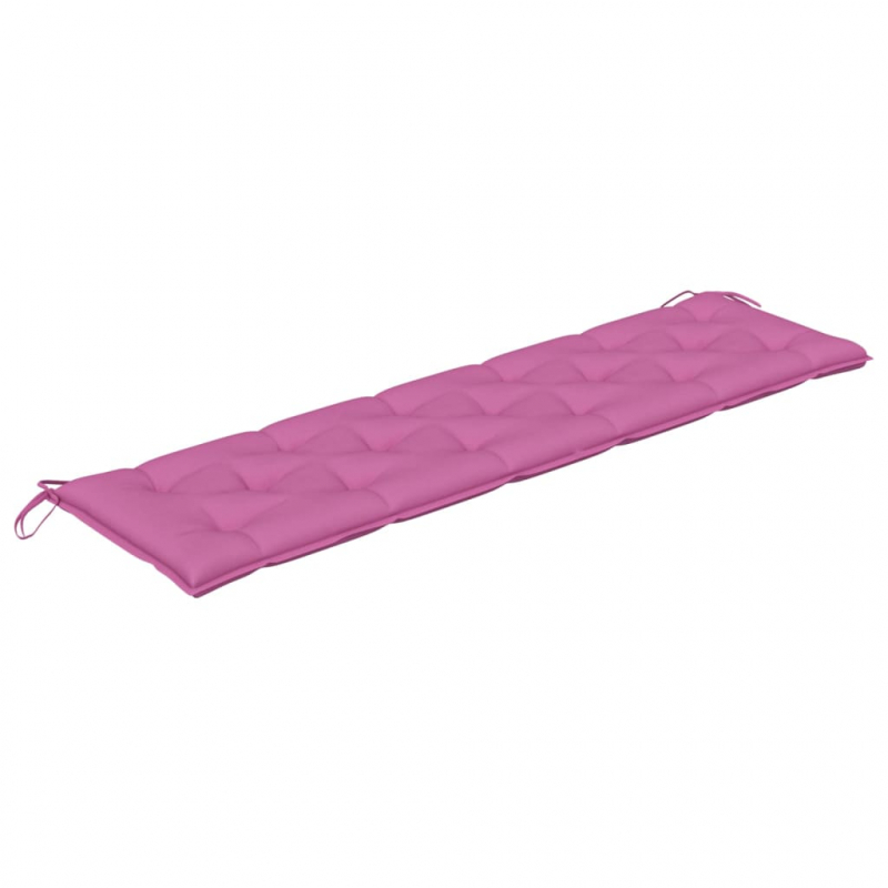 Gartenbank-Auflage Rosa 180x50x7 cm Oxford-Gewebe