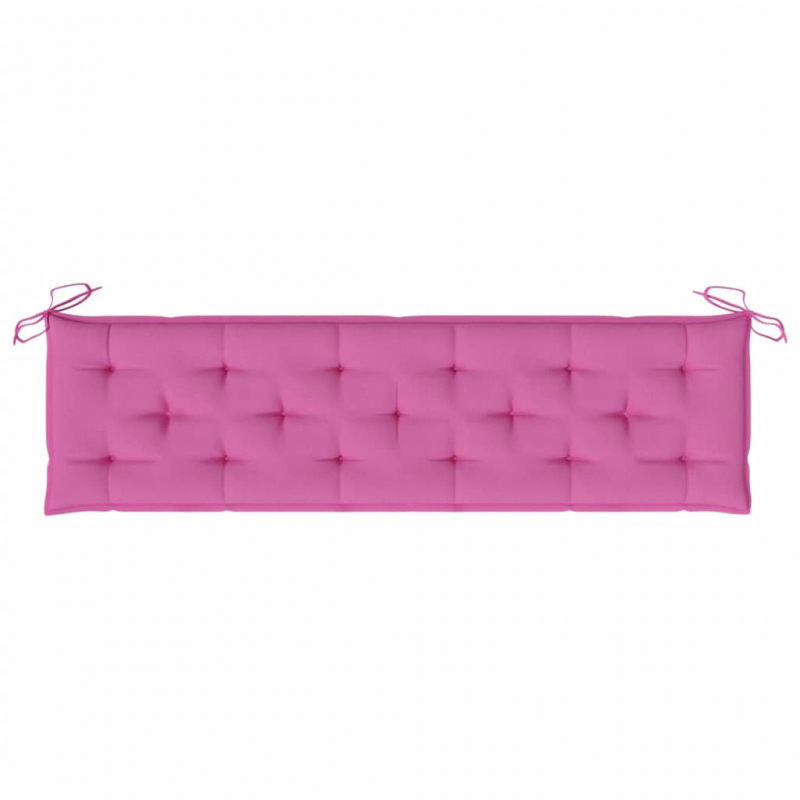 Gartenbank-Auflage Rosa 180x50x7 cm Oxford-Gewebe