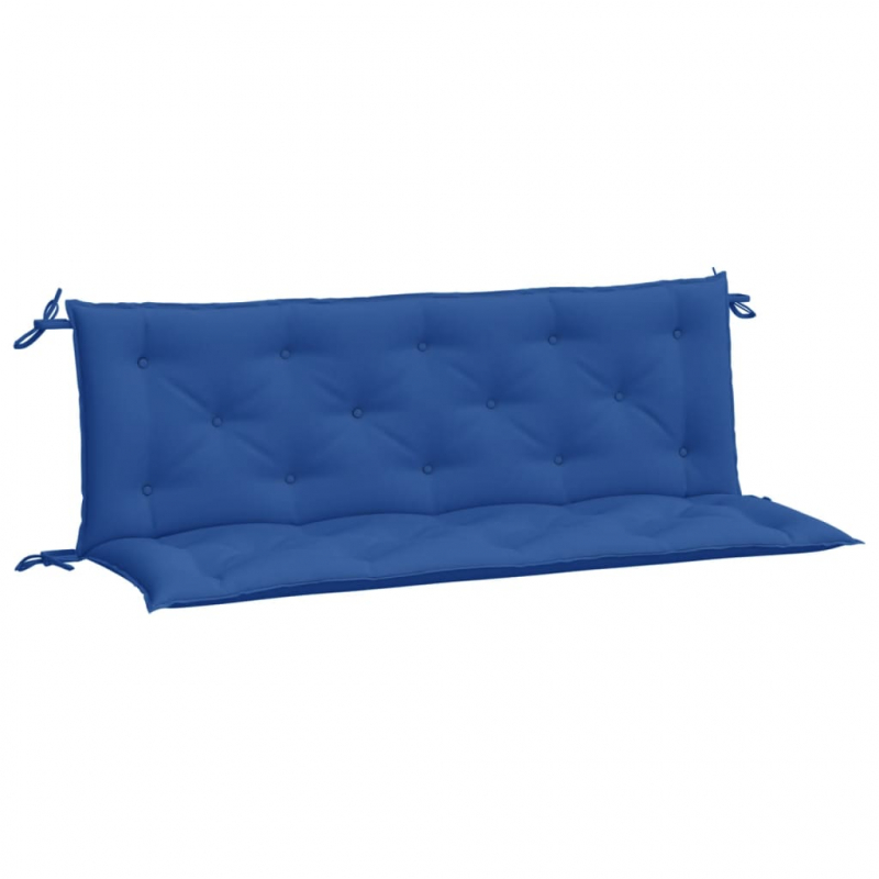 Gartenbank-Auflagen 2 Stk. Blau 150x50x7 cm Oxford-Gewebe