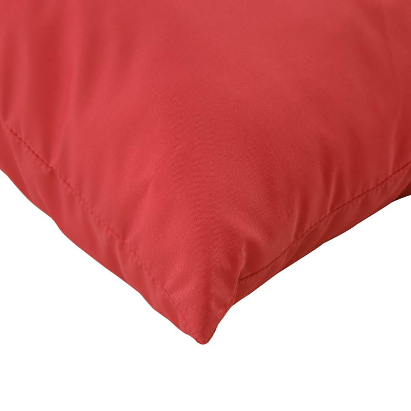 Palettenkissen 3-tlg. Rot Oxford-Gewebe