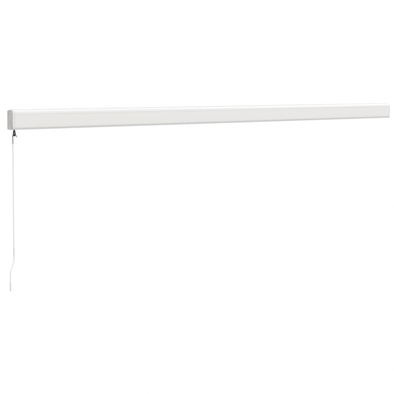 Markise Einziehbar Anthrazit 5x3 m Stoff und Aluminium