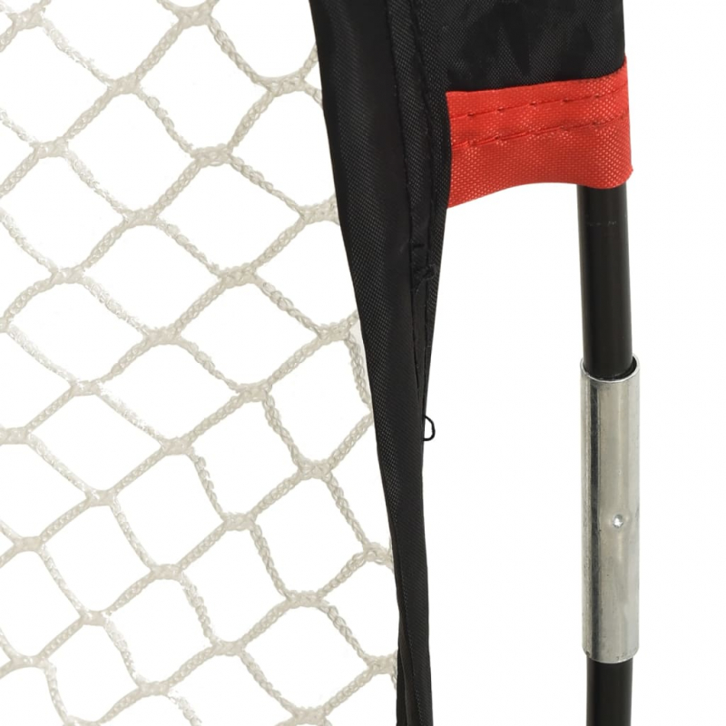 Golf-Übungsnetz Schwarz 300x150x210 cm Polyester