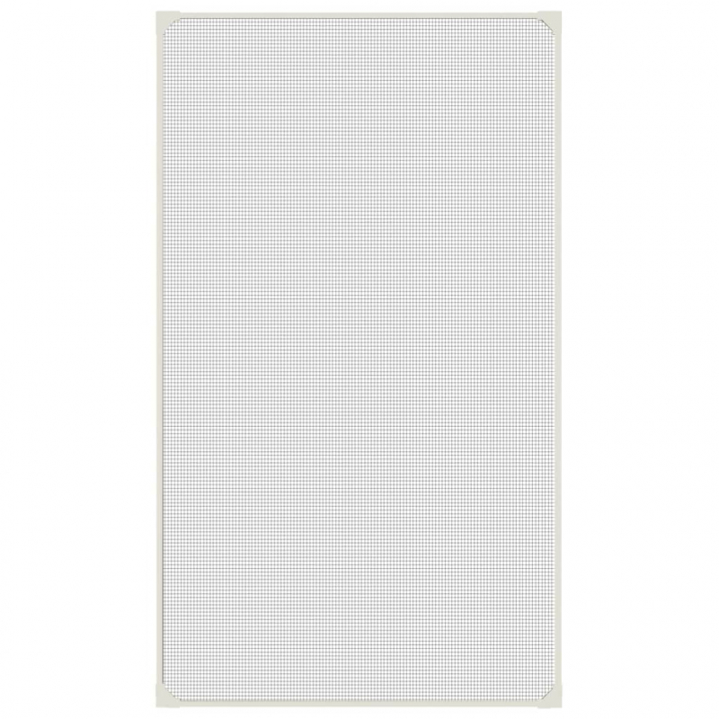 Magnet-Insektenschutz für Fenster Weiß 80x140 cm