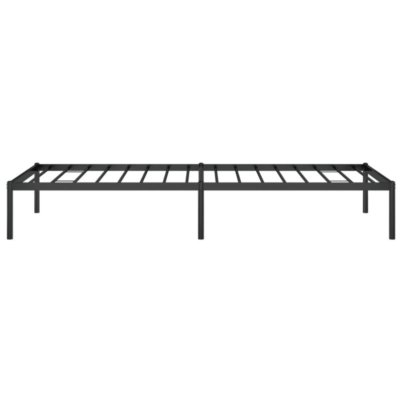 Bettgestell Metall Schwarz 80x200 cm