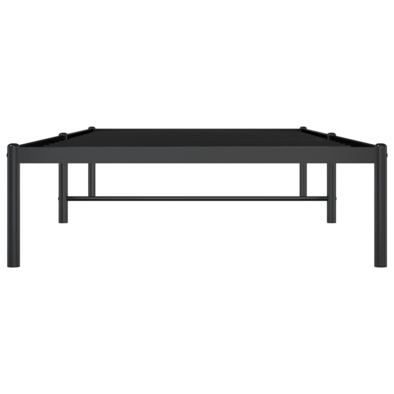 Bettgestell Metall Schwarz 90x200 cm