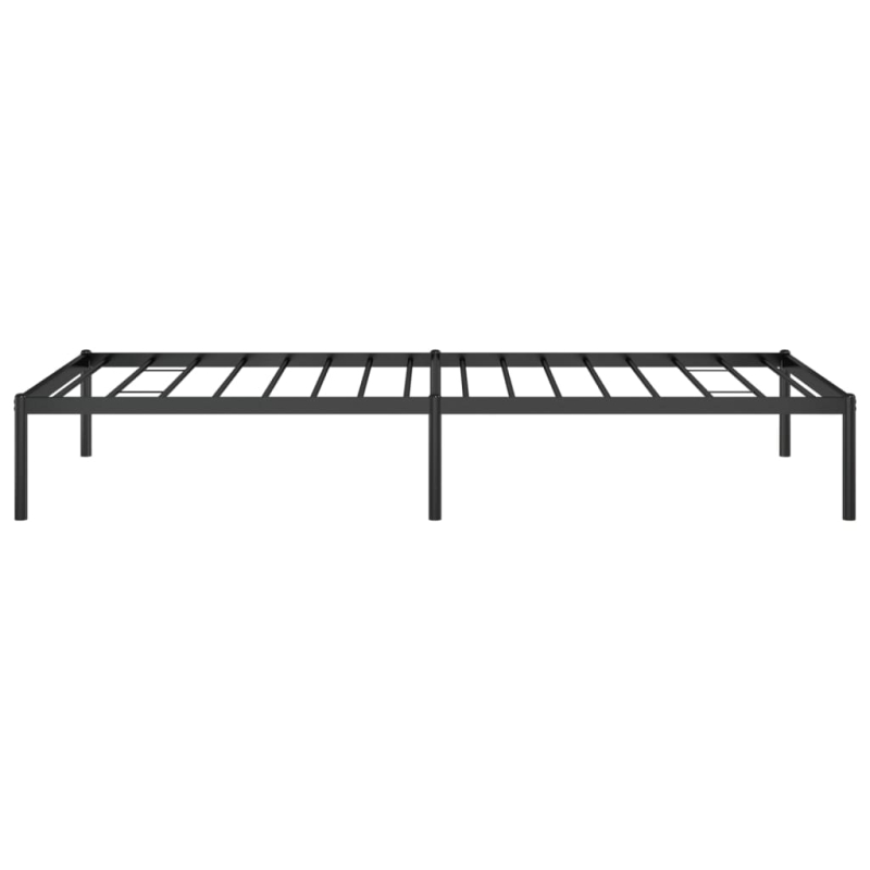 Bettgestell Metall Schwarz 90x200 cm