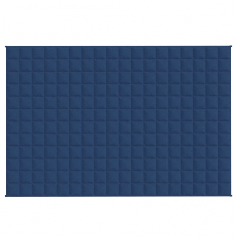 Gewichtsdecke Blau 122x183 cm 5 kg Stoff