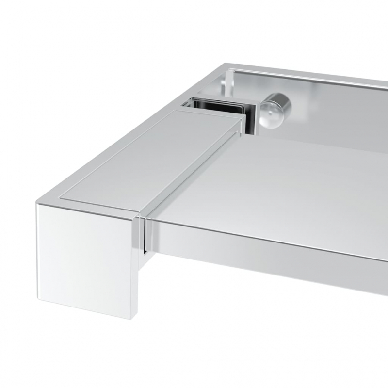 Duschablage für Begehbare Dusche Chrom 80 cm Aluminium