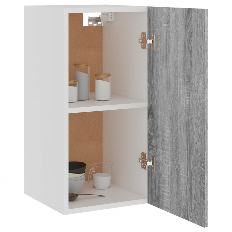 Hängeschrank Grau Sonoma 29,5x31x60 cm Holzwerkstoff