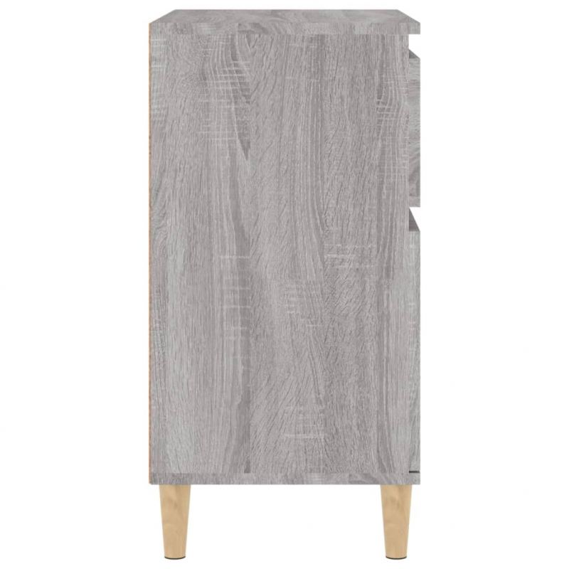 Sideboard Grau Sonoma 60x35x70 cm Holzwerkstoff