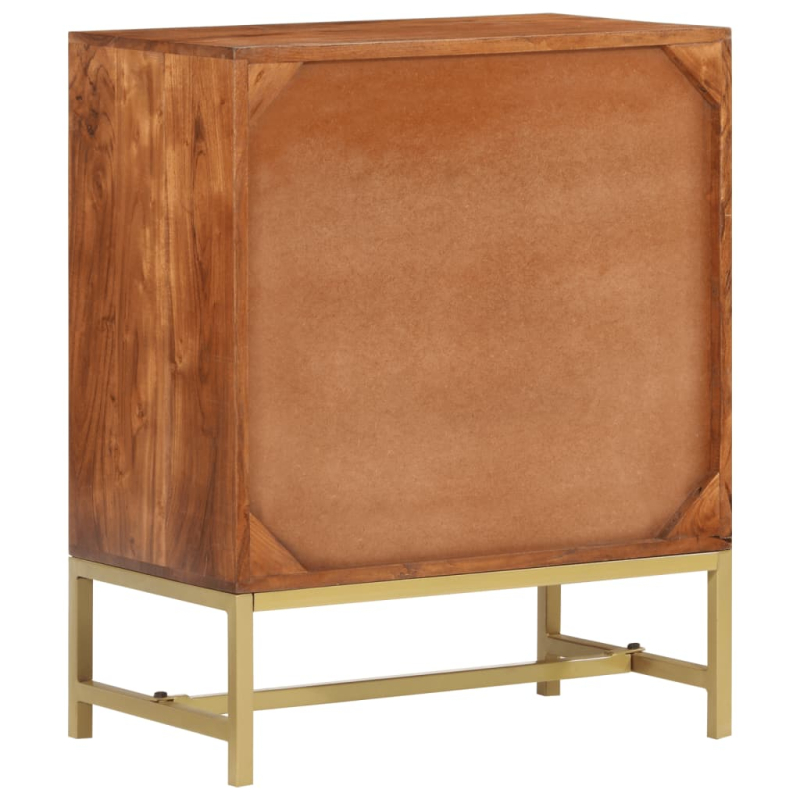 Sideboard 60x35x75 cm Massivholz Akazie