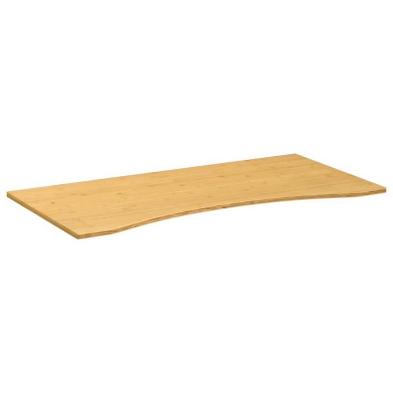 Schreibtischplatte 110x55x1,5 cm Bambus