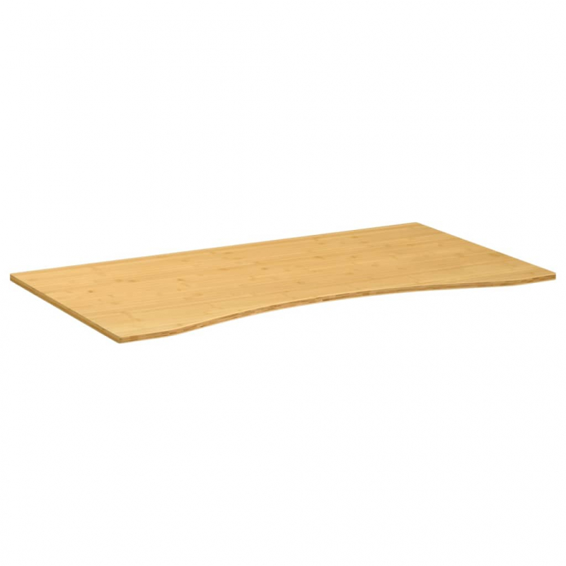 Schreibtischplatte 110x60x1,5 cm Bambus
