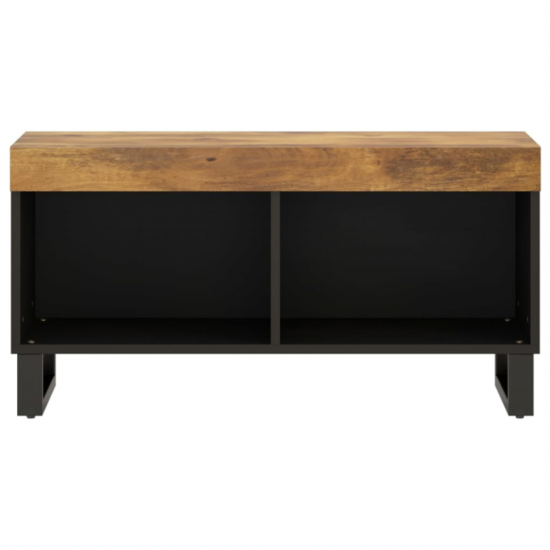 TV-Schrank 85x33x43,5 cm Massivholz Mango