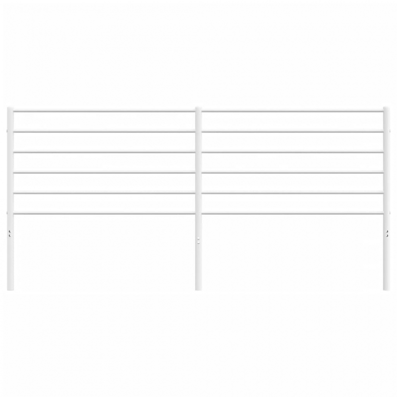 Kopfteil Metall Weiß 180 cm