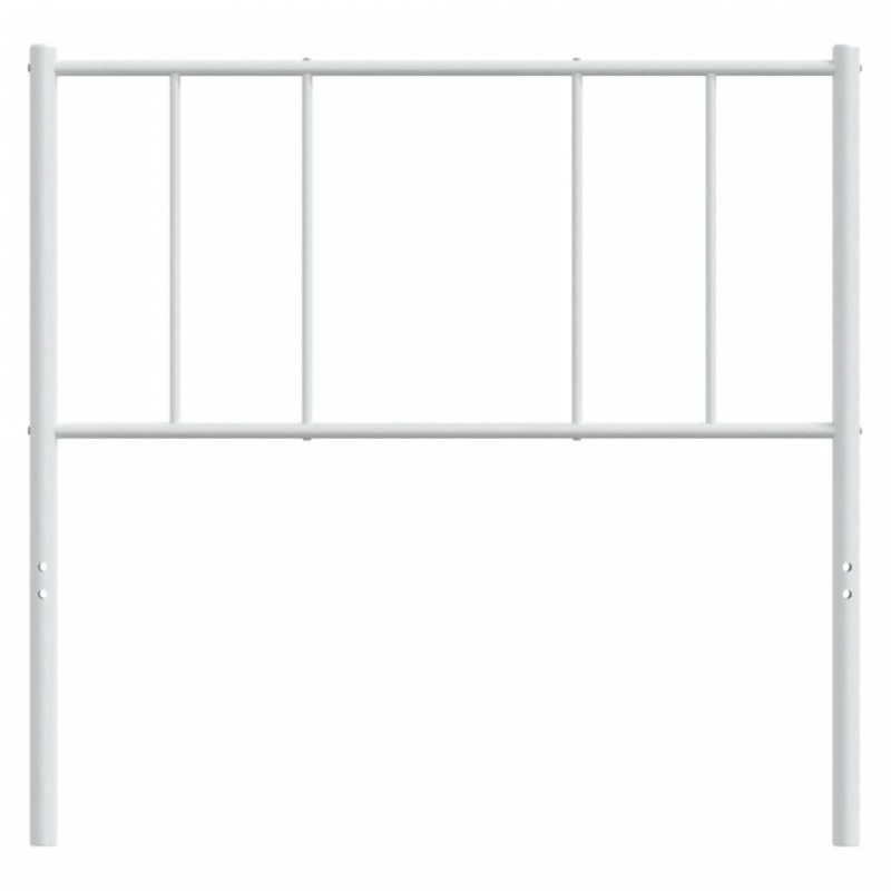 Kopfteil Metall Weiß 80 cm