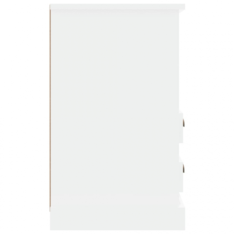 Nachttisch Weiß 43x36x60 cm