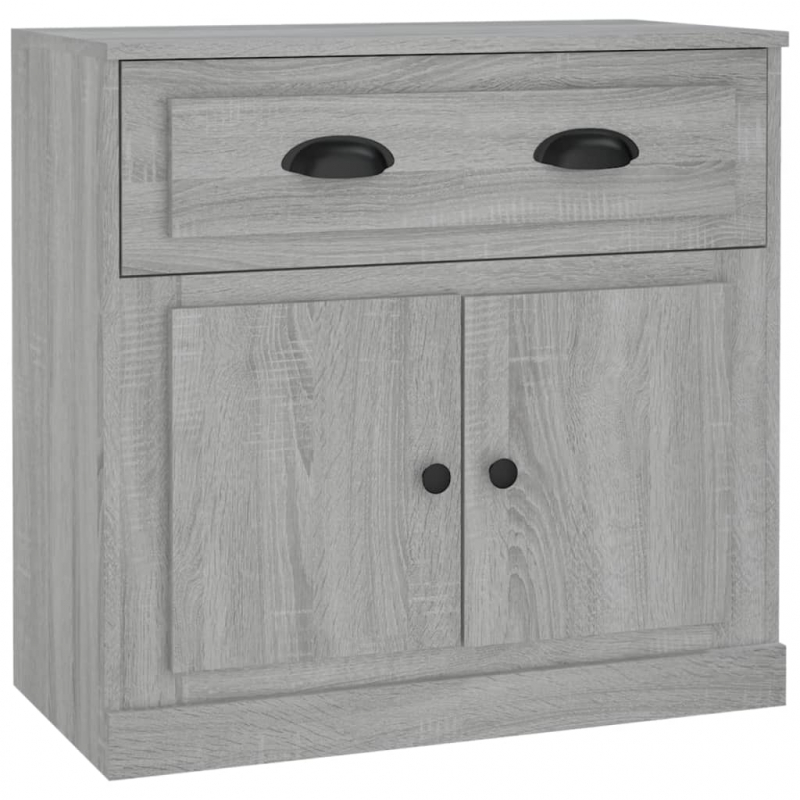 Sideboard Grau Sonoma 70x35,5x67,5 cm Holzwerkstoff