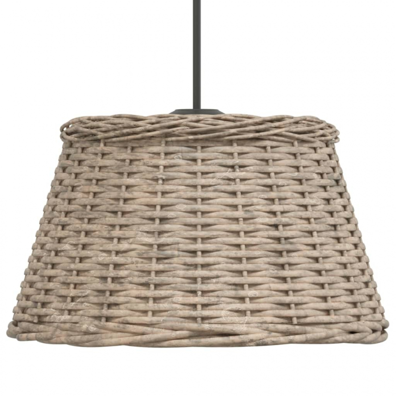 Lampenschirm Braun Ø50x30 cm Korbweide