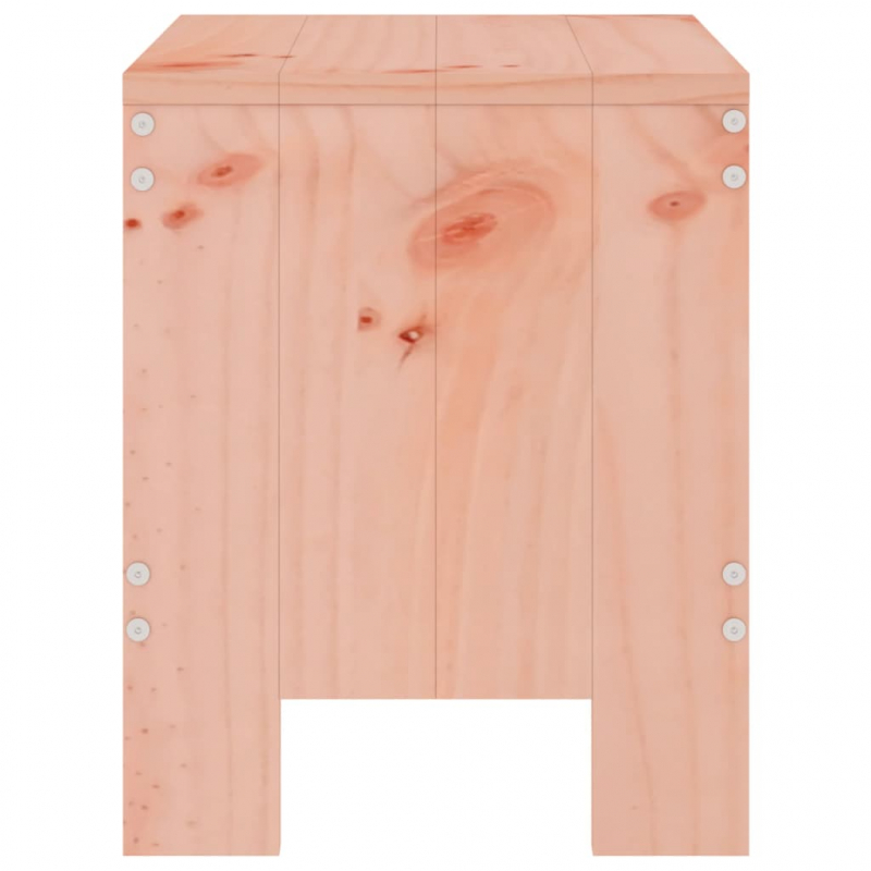 Gartenhocker 2 Stk. 40x36x45 cm Massivholz Douglasie