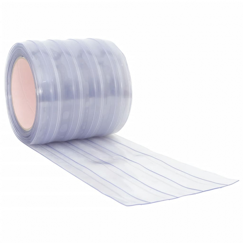 Türvorhang Transparent 200x1,6 mm 10 m PVC