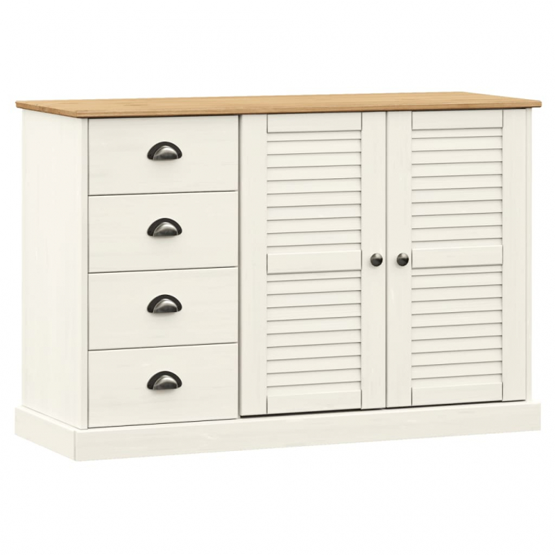 Sideboard mit Schubladen VIGO 113x40x75 cm Massivholz Kiefer