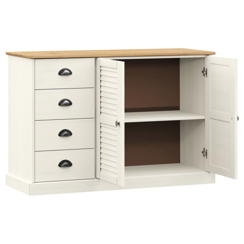 Sideboard mit Schubladen VIGO 113x40x75 cm Massivholz Kiefer