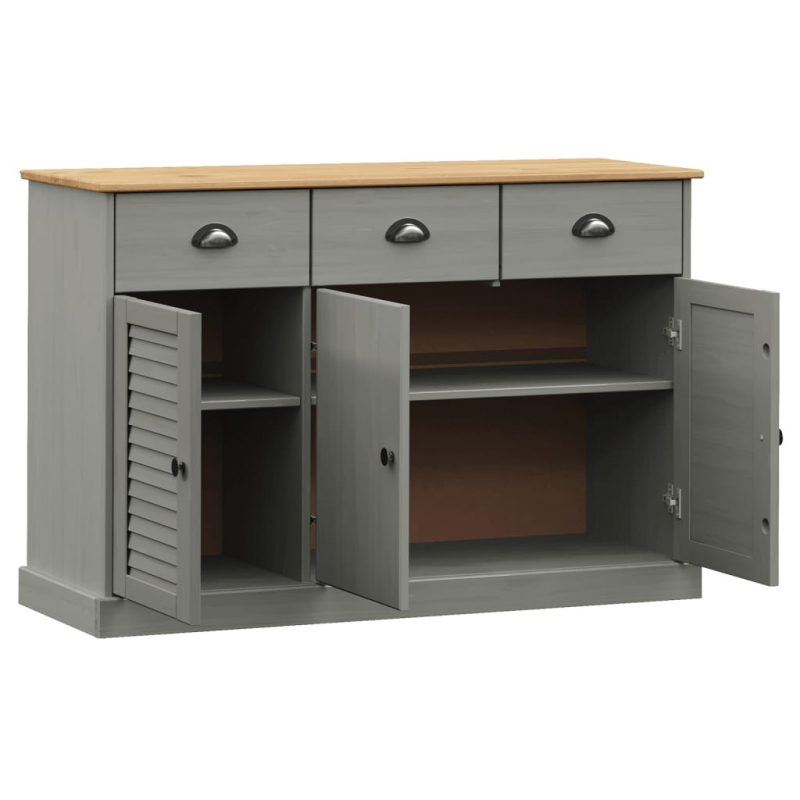 Sideboard mit Schubladen VIGO 113x40x75 cm Massivholz Kiefer