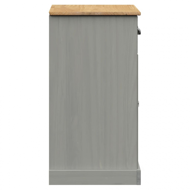 Sideboard mit Schubladen VIGO 78x40x75 cm Massivholz Kiefer