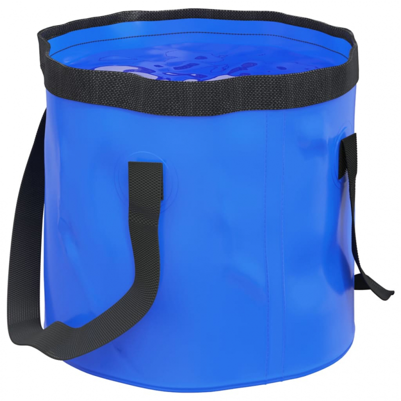 Falteimer 2 Stk. Blau 20 L PVC