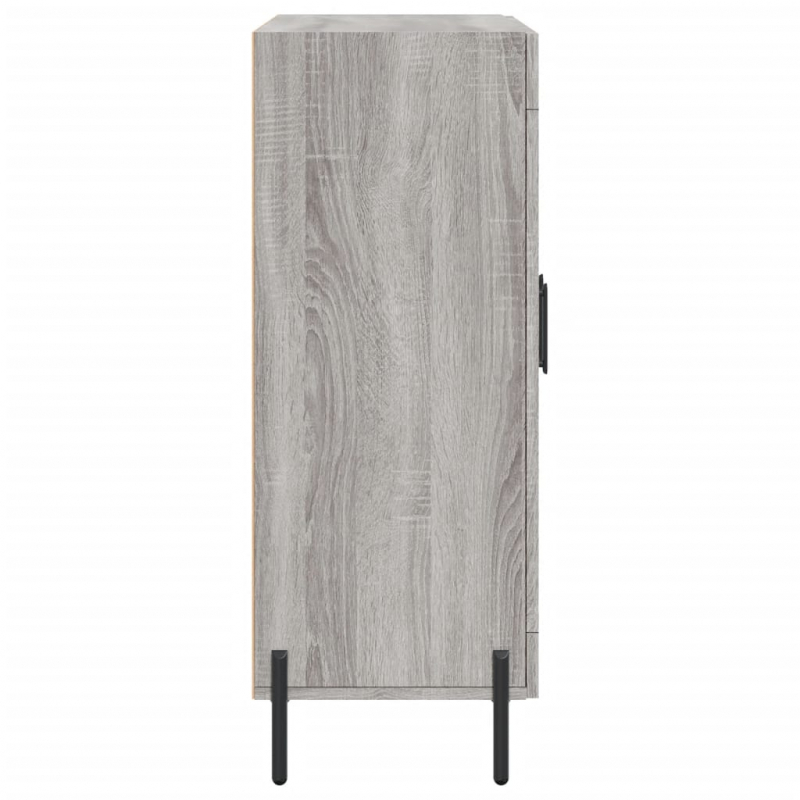 Sideboard Grau Sonoma 69,5x34x90 cm Holzwerkstoff