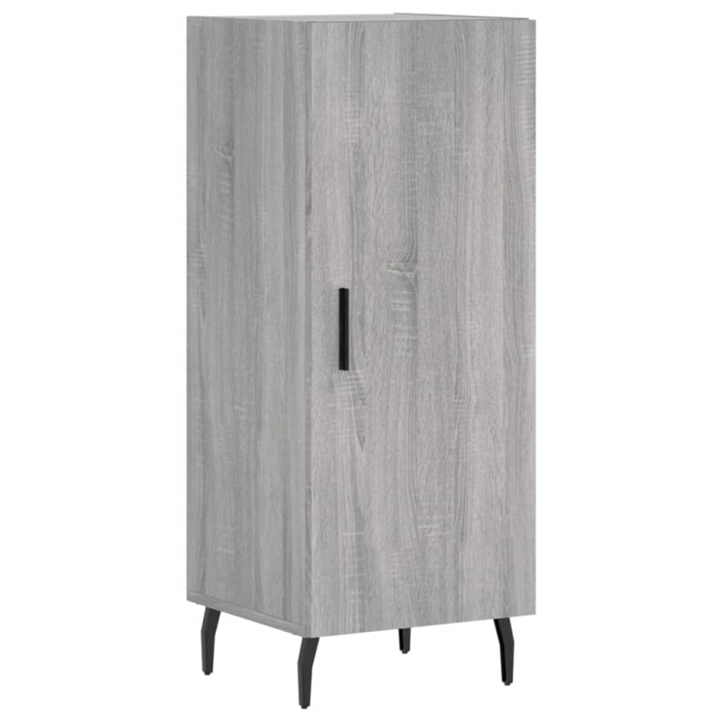 Sideboard Grau Sonoma 34,5x34x90 cm Holzwerkstoff