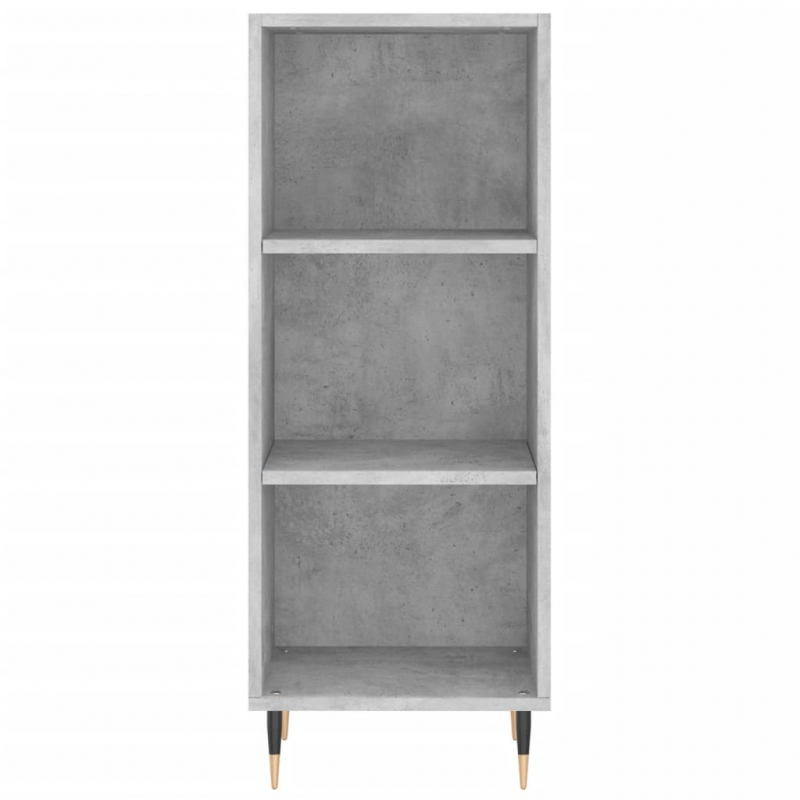 Sideboard Betongrau 34,5x32,5x90 cm Holzwerkstoff