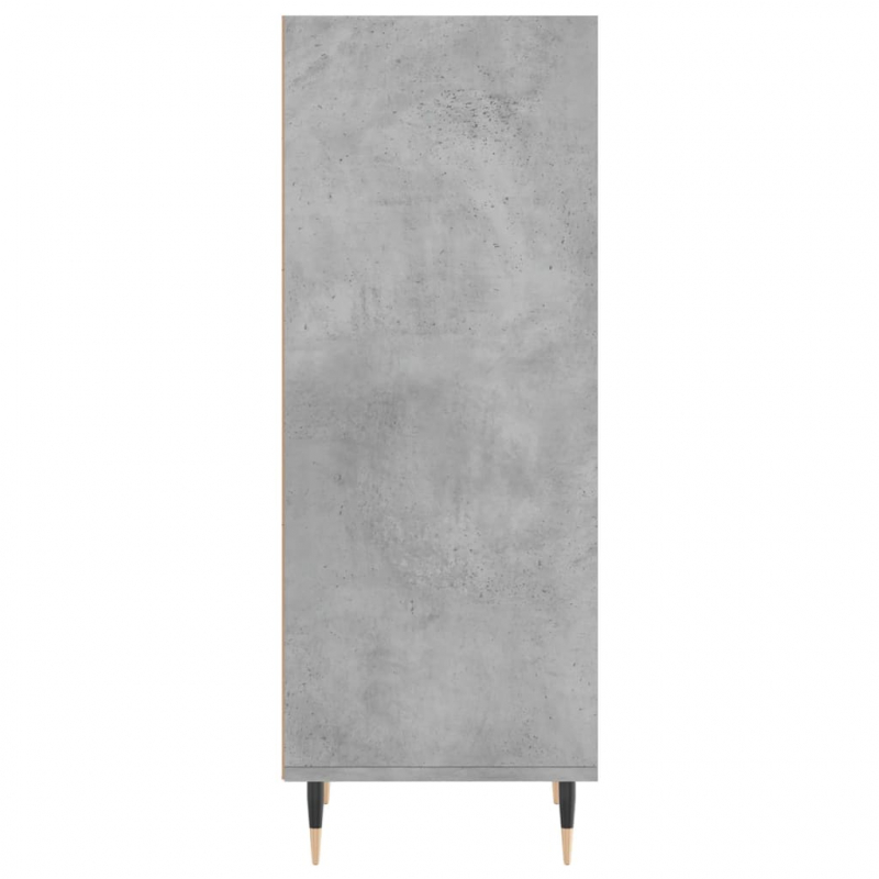 Sideboard Betongrau 34,5x32,5x90 cm Holzwerkstoff