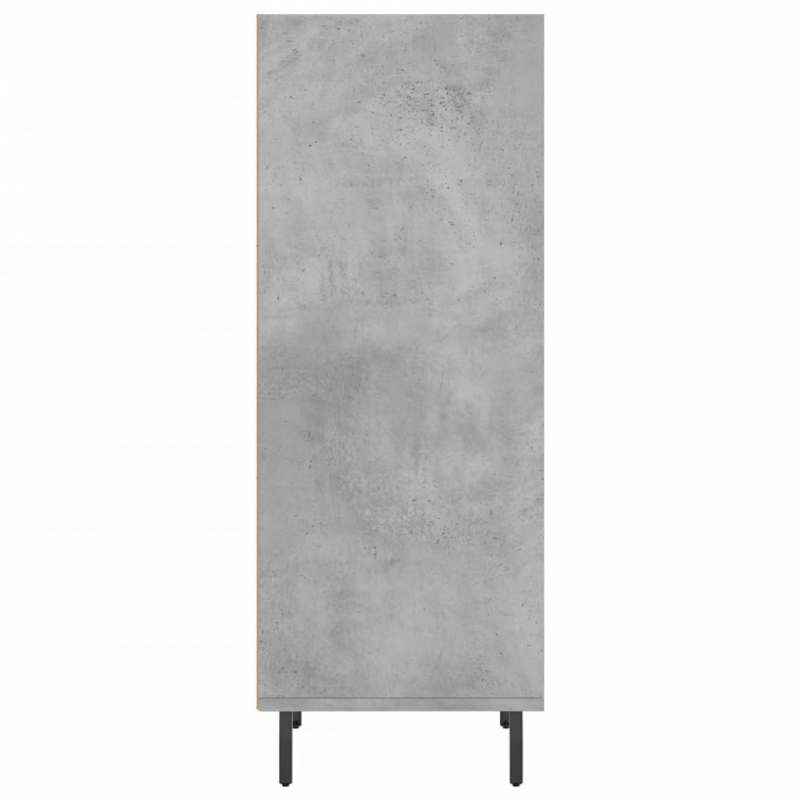 Sideboard Betongrau 34,5x32,5x90 cm Holzwerkstoff