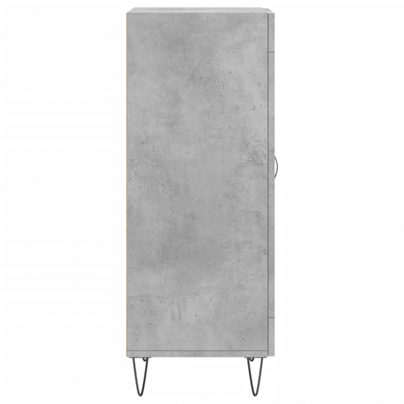 Sideboard Betongrau 34,5x34x90 cm Holzwerkstoff