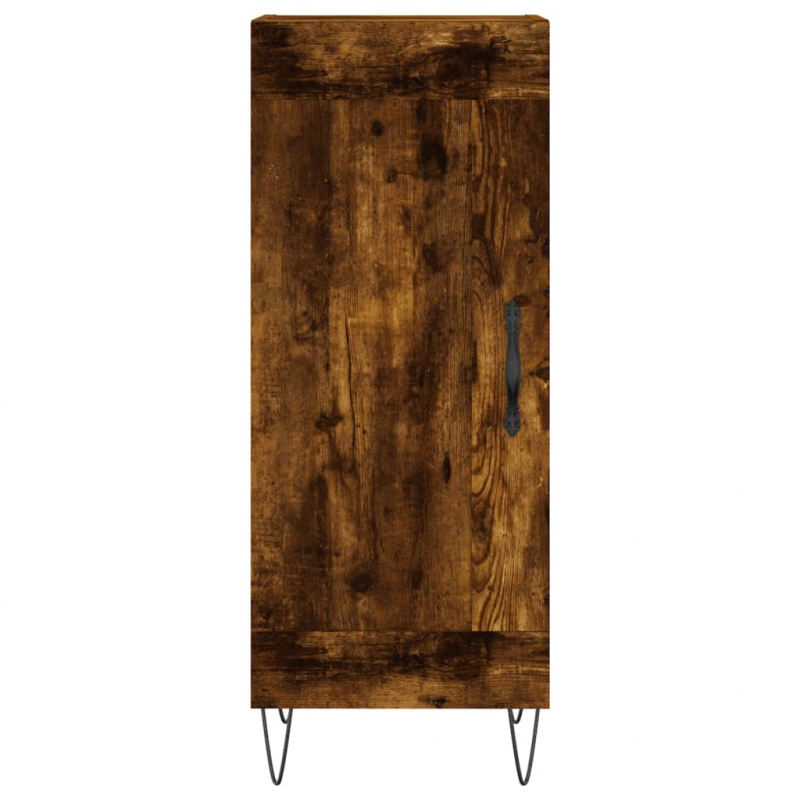 Sideboard Räuchereiche 34,5x34x90 cm Holzwerkstoff