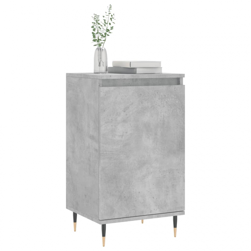 Sideboard Betongrau 40x35x70 cm Holzwerkstoff