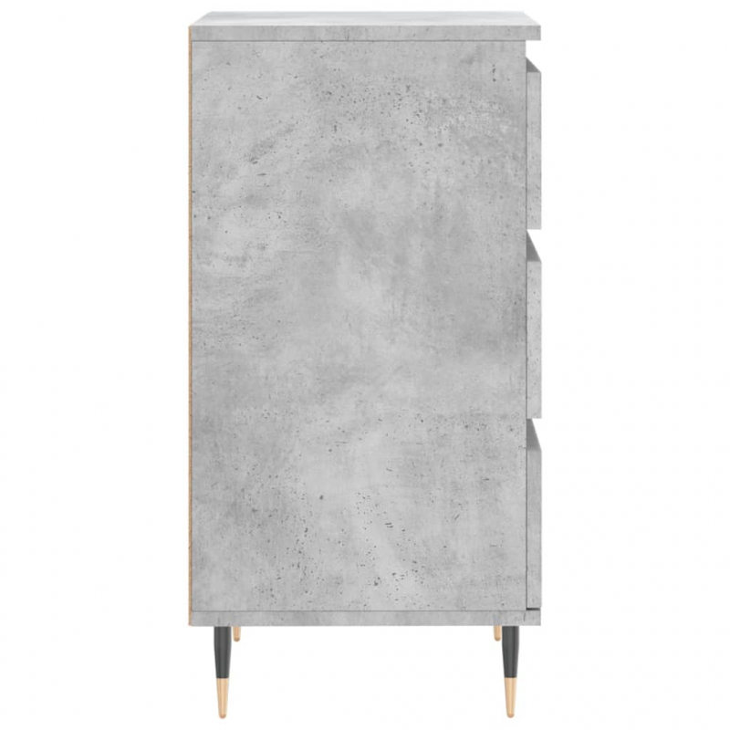 Sideboard Betongrau 40x35x70 cm Holzwerkstoff