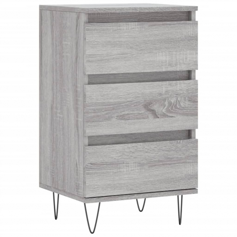 Sideboard Grau Sonoma 40x35x70 cm Holzwerkstoff