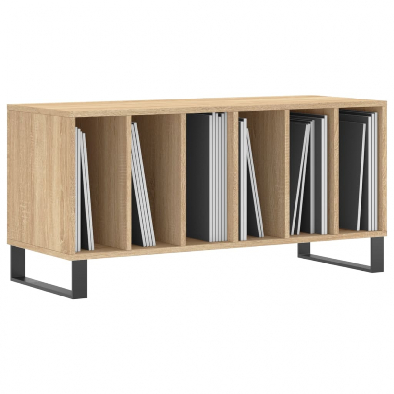 Plattenschrank Sonoma-Eiche 100x38x48 cm Holzwerkstoff