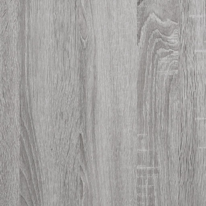 Plattenschrank Grau Sonoma 100x38x48 cm Holzwerkstoff