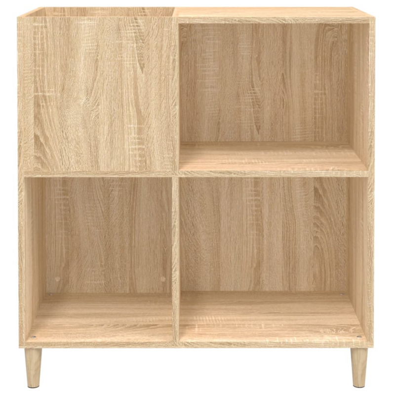 Plattenschrank Sonoma-Eiche 84,5x38x89 cm Holzwerkstoff