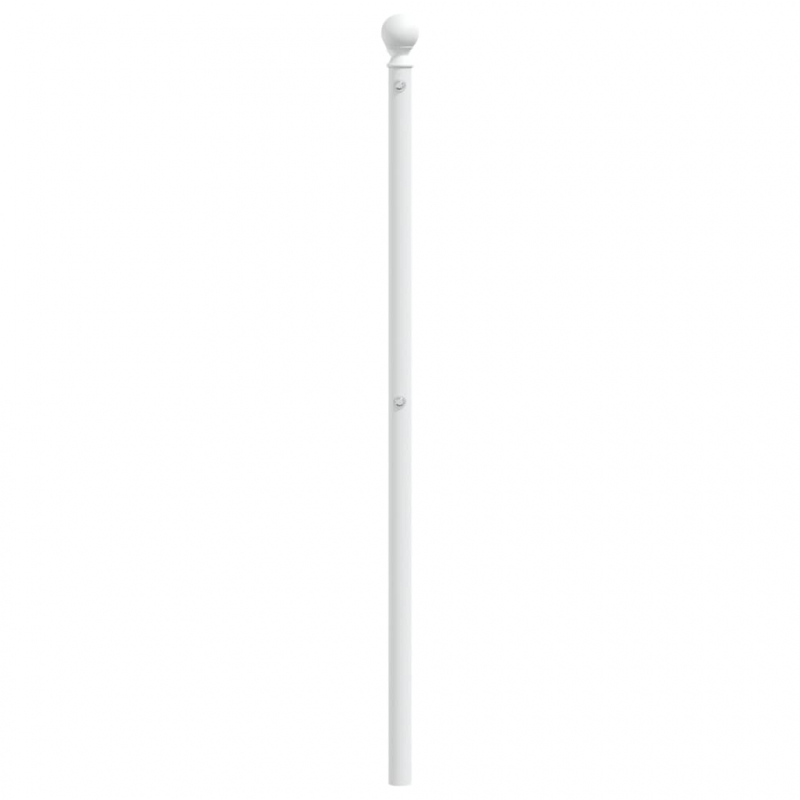 Kopfteil Metall Weiß 160 cm