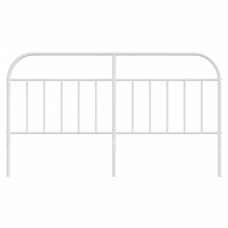 Kopfteil Metall Weiß 160 cm