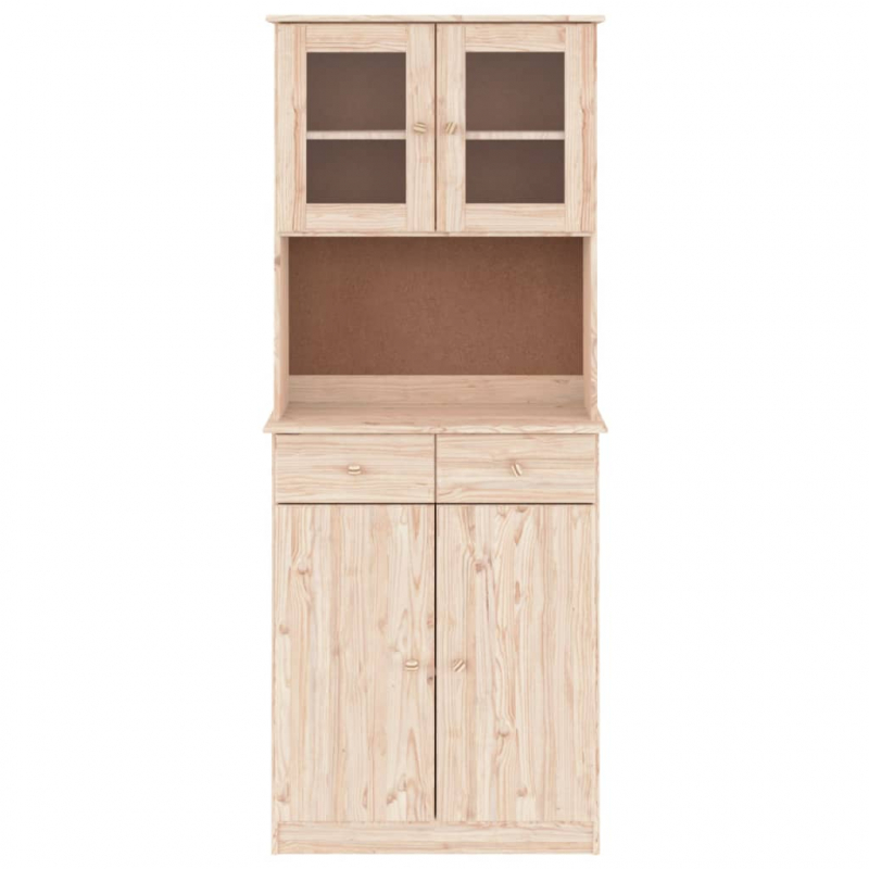 Highboard ALTA 77x35x188 cm Massivholz Kiefer